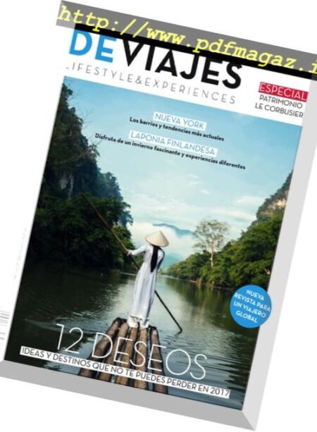 De Viajes – Diciembre 2016 Cover