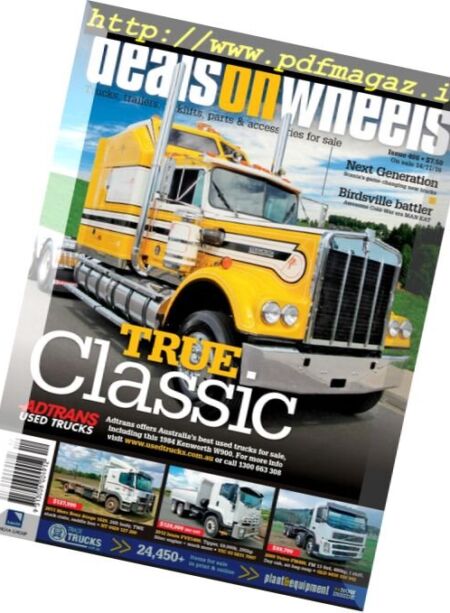 Deals On Wheels Australia – Issue 408, 2016 Cover