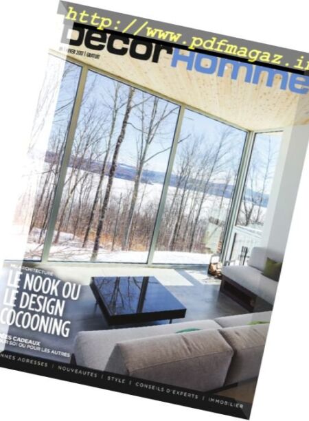 Decor Homme – Hiver 2017 Cover