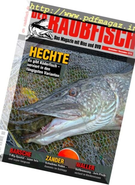 Der Raubfisch – November-Dezember 2016 Cover