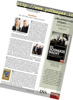 Der Spiegel – 5 November 2016