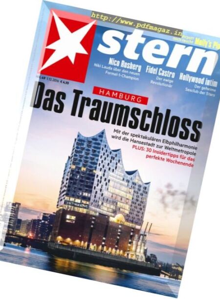 Der Stern – 30 November 2016 Cover