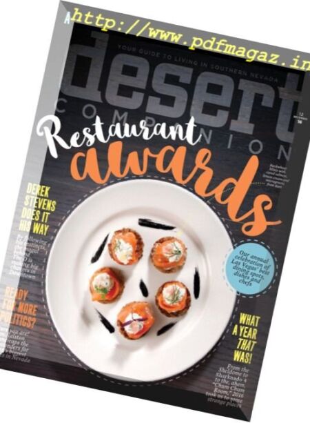 Desert Companion – December 2016 Cover