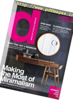 Designer Kitchen & Bathroom – November 2016