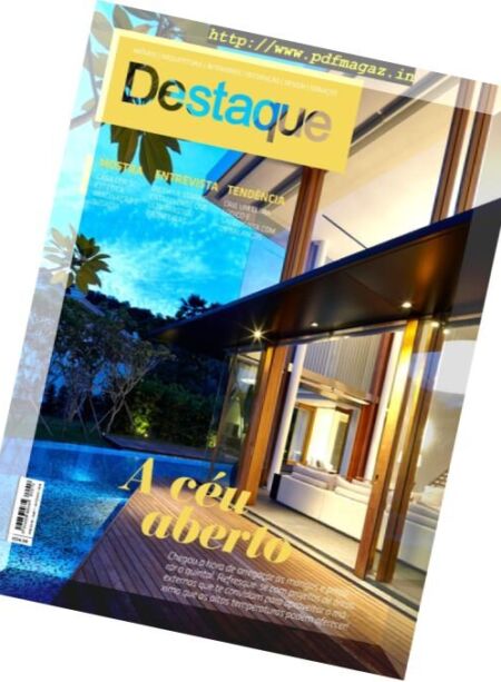 Destaque – Outubro-Novembro 2016 Cover