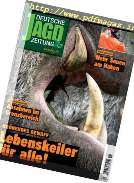 Deutsche Jagdzeitung – November 2016 Cover