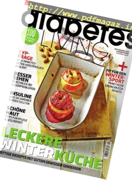 Diabetes Living Germany – Dezember 2016 – Januar 2017 Cover