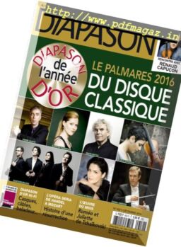 Diapason – Decembre 2016
