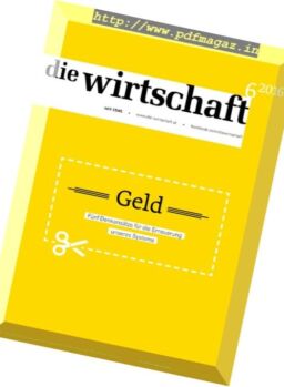 Die Wirtschaft – N 06, 2016