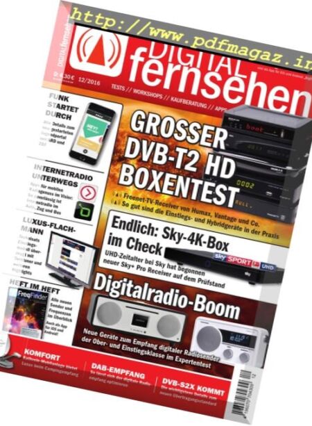 Digital Fernsehen – Nr.12 2016 Cover