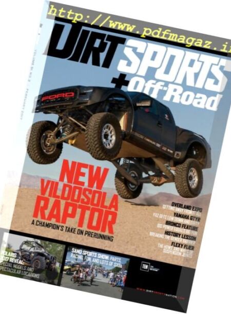 Dirt Sports + Off-road – February 2017 Cover