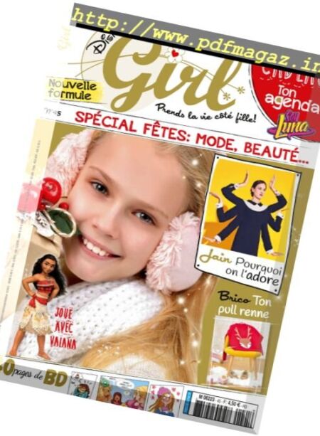 Disney Girl – Decembre 2016 Cover