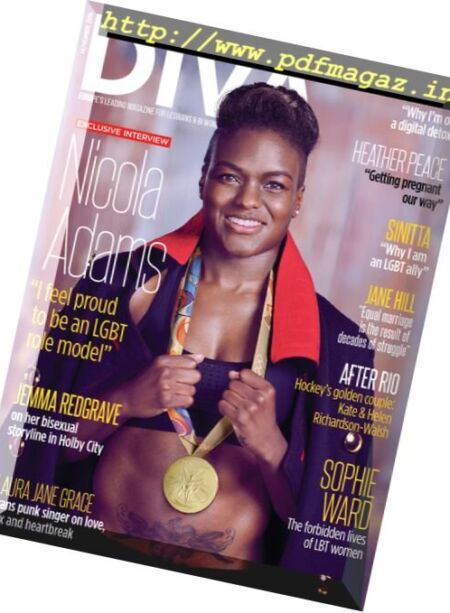 Diva – November 2016 Cover