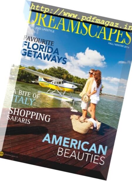 Dreamscapes Travel & Lifestyle – Fall-Winter 2016 Cover