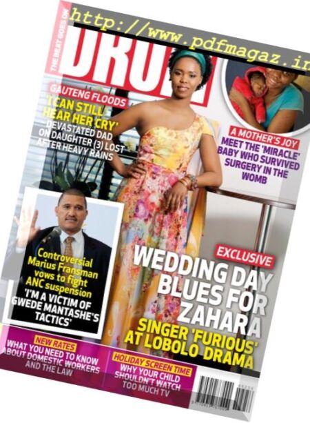 Drum – 1 December 2016 Cover