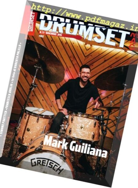 Drumset Mag – Novembre 2016 Cover