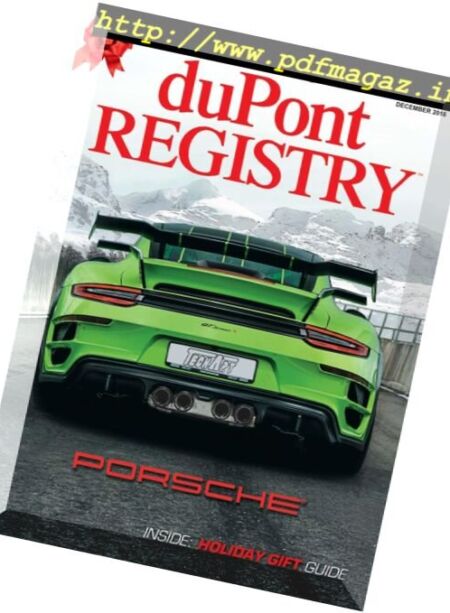 duPont Registry – December 2016 Cover