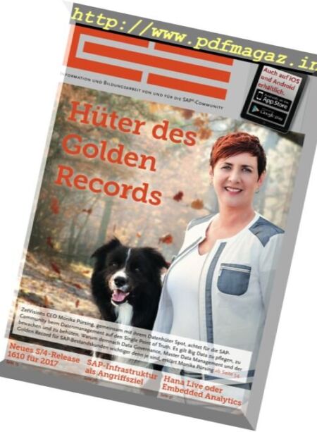 E-3 Magazin – Dezember 2016 – Januar 2017 Cover