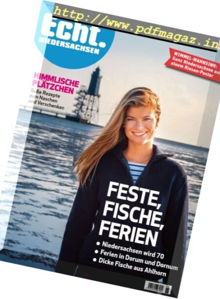 Echt. Niedersachsen – November-Dezember 2016 Cover