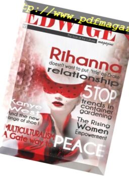 Edwige Magazine – Issue 1, 2016