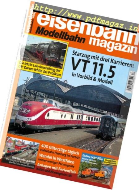 Eisenbahn Magazin – Dezember 2016 Cover
