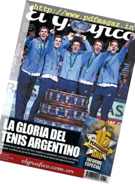 El Grafico – Diciembre 2016 Cover