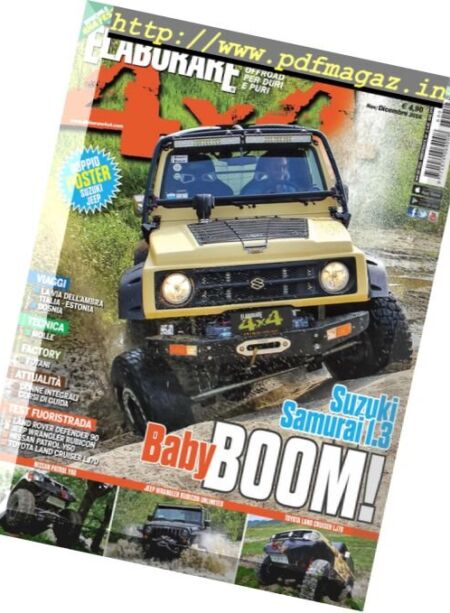 Elaborare 4×4 – Novembre-Dicembre 2016 Cover