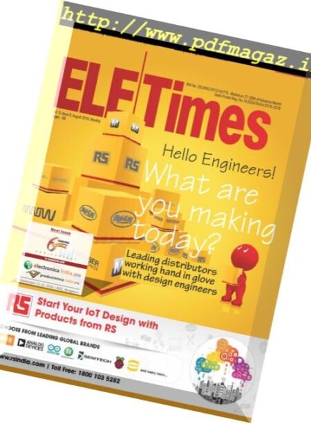 Ele Times – August 2016 Cover