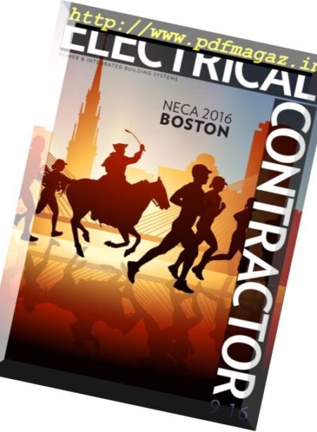 Electrical Contractor – September 2016 Cover