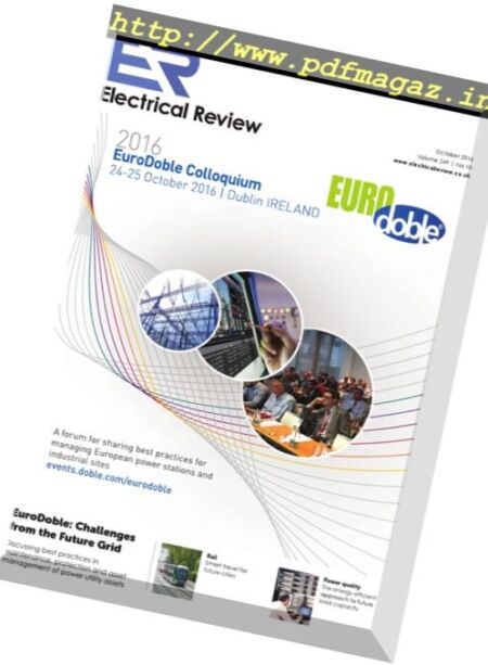 Electrical Review – October 2016 Cover