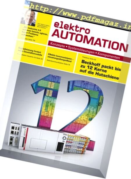 Elektro Automation – Nr.11, 2016 Cover