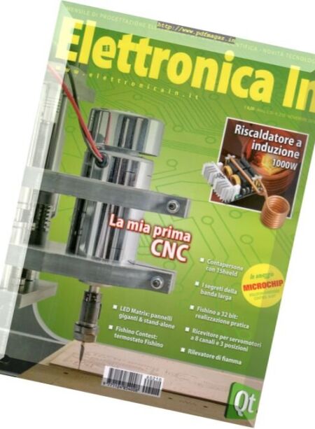 Elettronica In – Novembre 2016 Cover