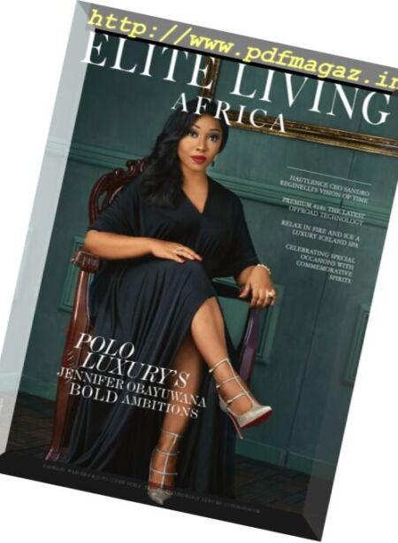 Elite Living Africa – Issue 5, 2016 Cover