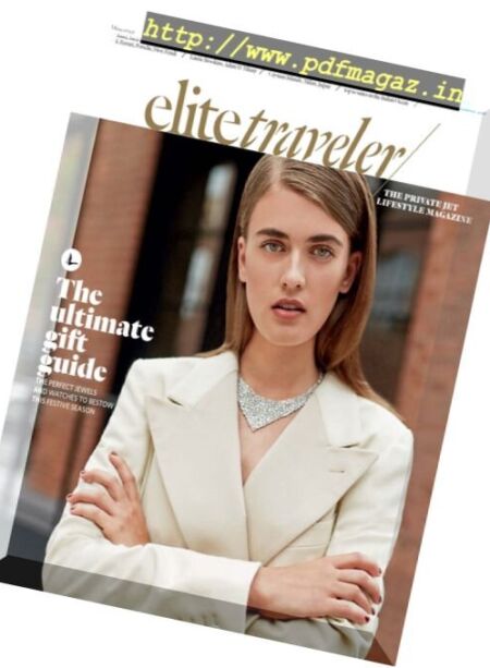 Elite Traveller – November-December 2016 Cover