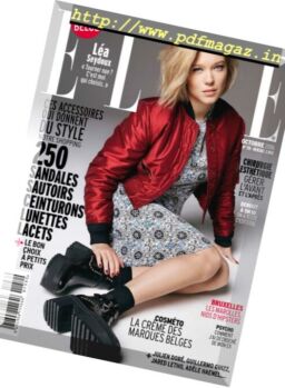 Elle Belgique – Octobre 2016