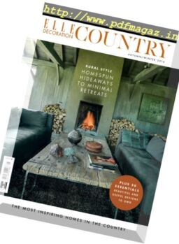 Elle Decoration Country – Autumn-Winter 2016