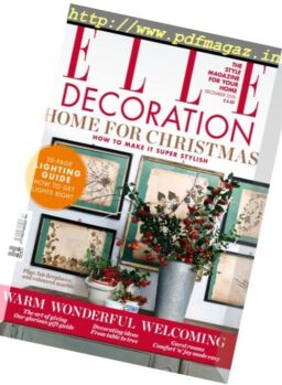 Elle Decoration UK – December 2016
