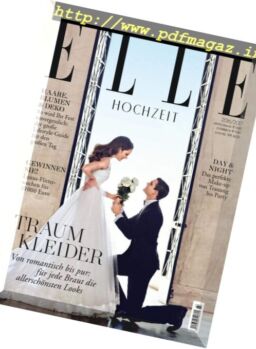 Elle Germany – Hochzeit 2016-2017
