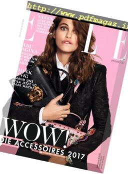 Elle Germany – Januar 2017