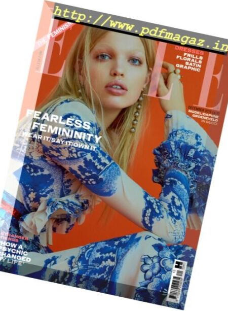 Elle UK – December 2016 Cover