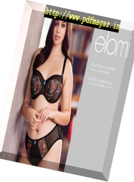 Elomi – Lingerie & Swimwear Spring-Summer Collection Catalog 2017 Cover