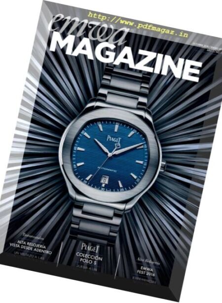 Emwa Magazine – Octubre 2016-Enero 2017 Cover