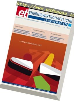 Energiewirtschaftliche Tagesfragen – Nr.11, 2016