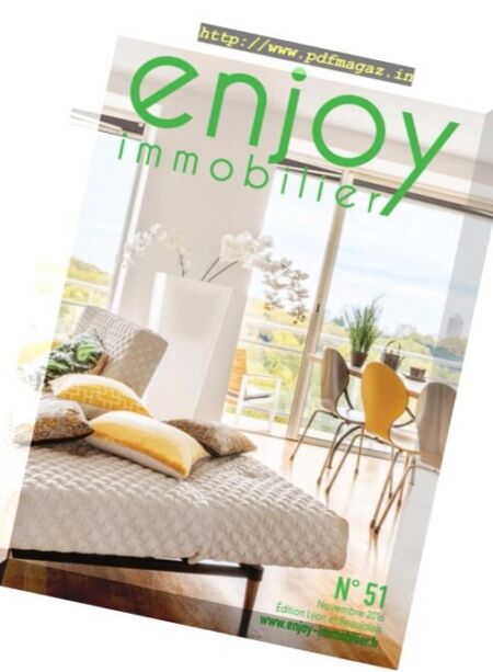 Enjoy Immobilier – Novembre 2016 Cover