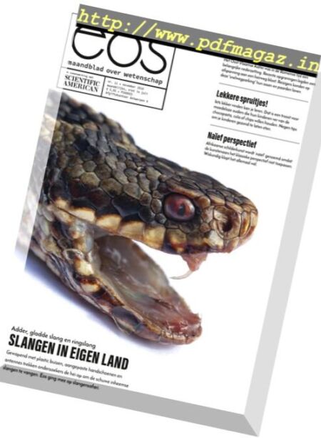 EOS Netherlands – November 2016 Cover