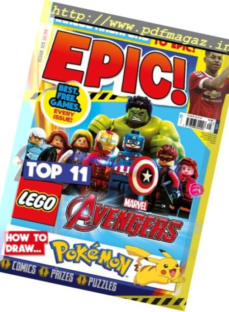 Epic Magazine – Issue 125, 2016 Cover