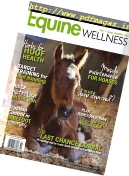 Equine Wellness – October-November 2016