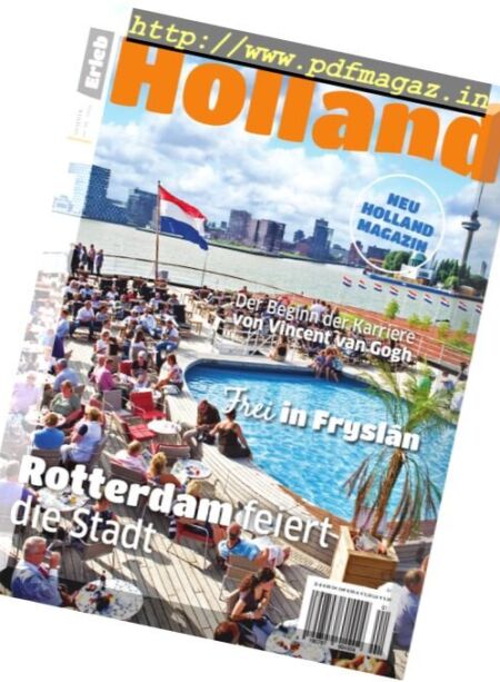 Erleb Holland – Sommer 2016 Cover