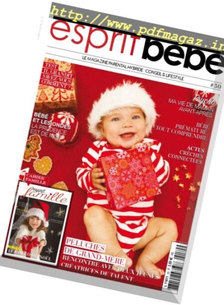 Esprit Bebe – Novembre-Decembre 2016 Cover