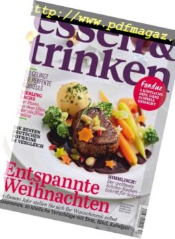Essen und Trinken – Dezember 2016